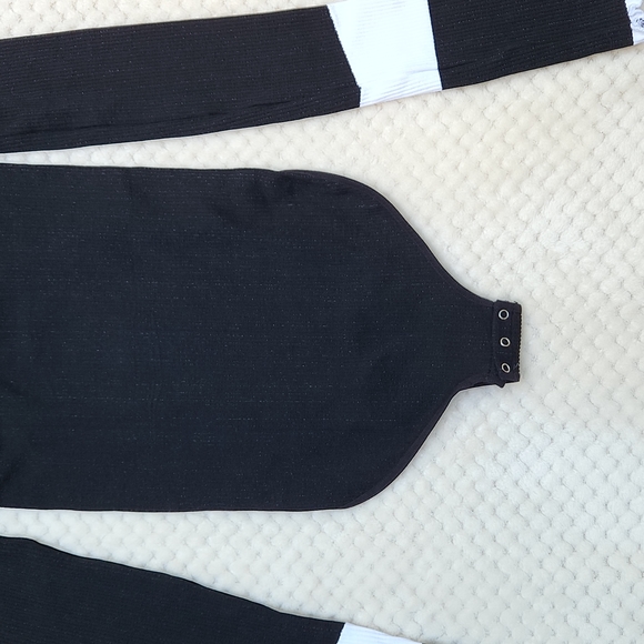 **HP**Nwot Free People Movement Ribbed Longsleeve Open Back Bodysuit - Picture 10 of 14